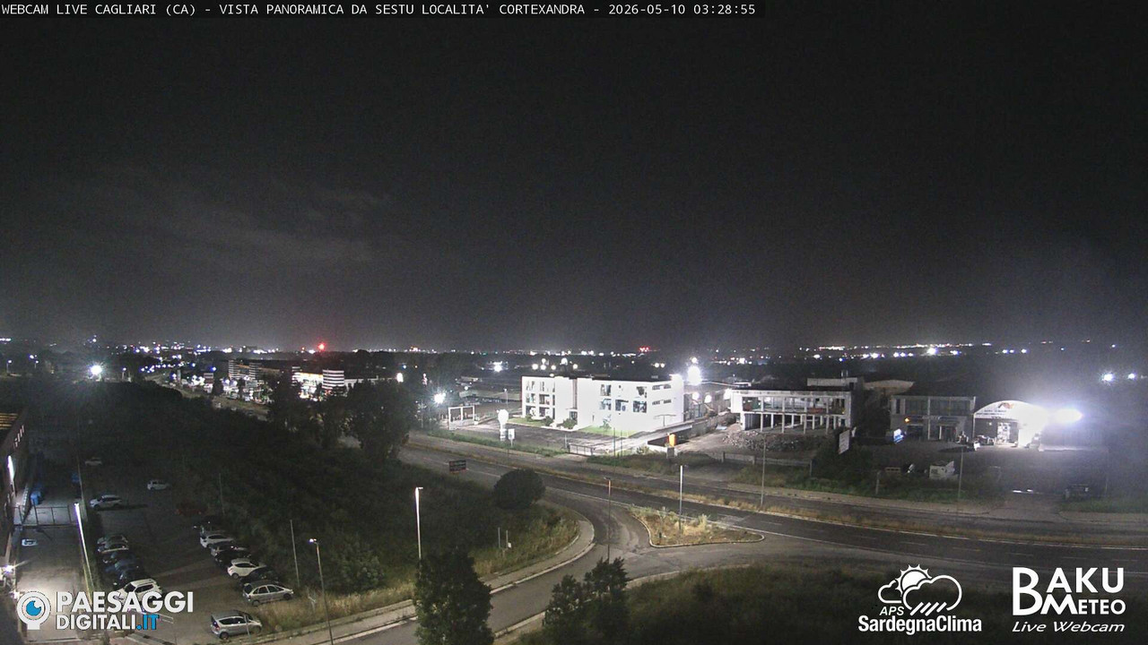 time-lapse frame, Sestu Cortexandra webcam