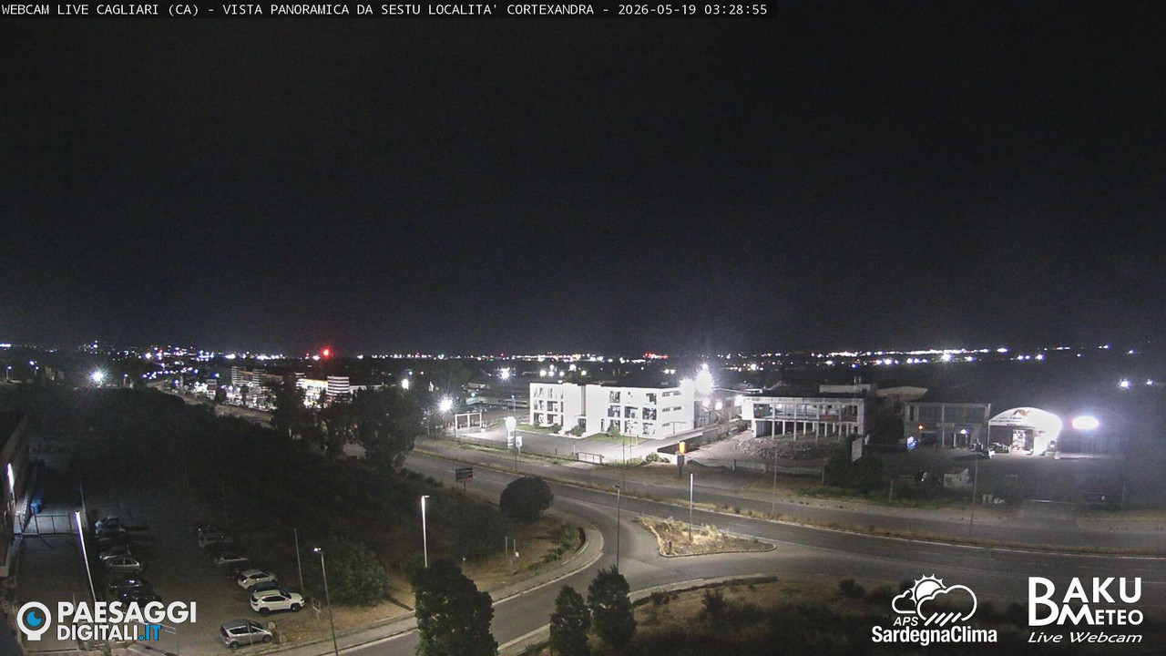 time-lapse frame, Sestu Cortexandra webcam