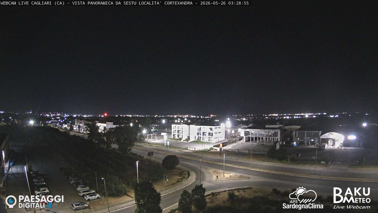 time-lapse frame, Sestu Cortexandra webcam
