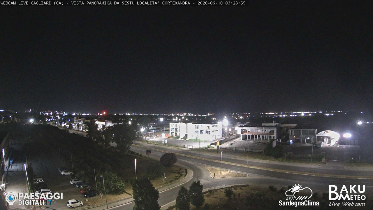 time-lapse frame, Sestu Cortexandra webcam