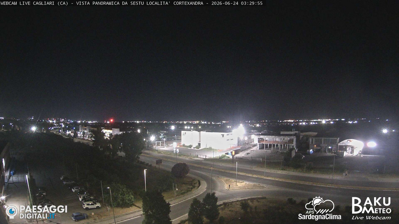 time-lapse frame, Sestu Cortexandra webcam