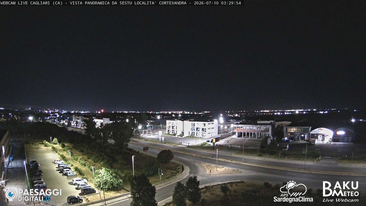 time-lapse frame, Sestu Cortexandra webcam