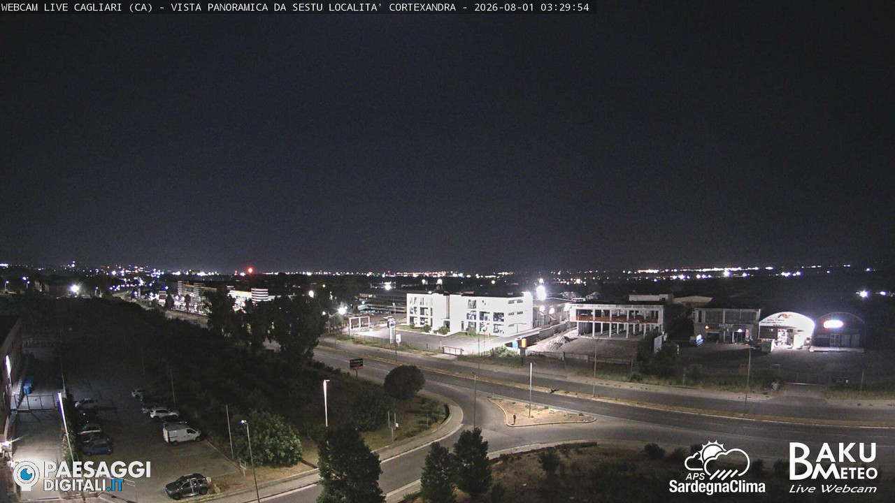 time-lapse frame, Sestu Cortexandra webcam