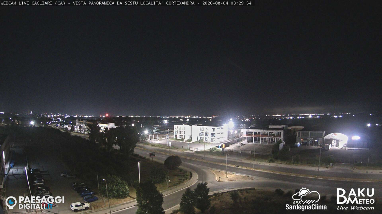 time-lapse frame, Sestu Cortexandra webcam