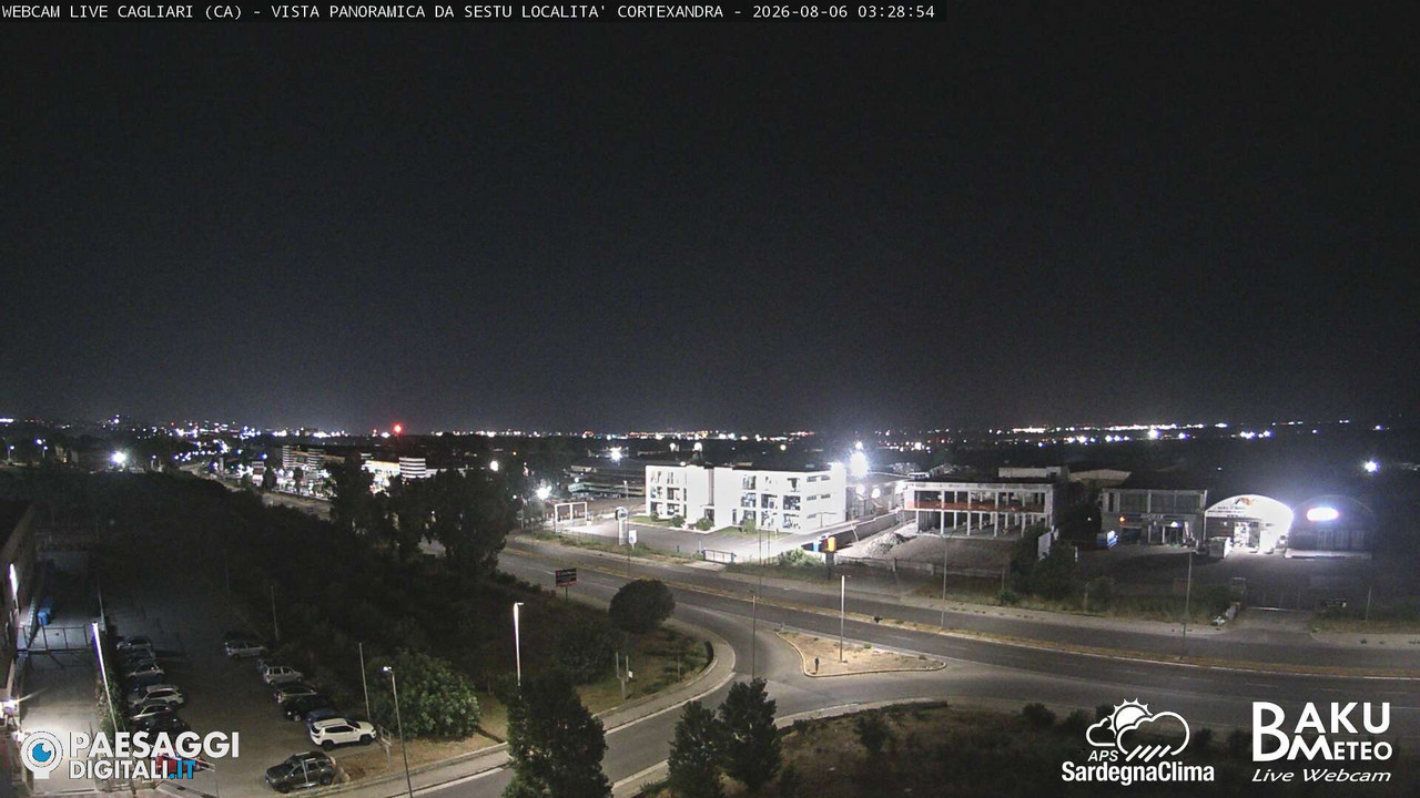 time-lapse frame, Sestu Cortexandra webcam
