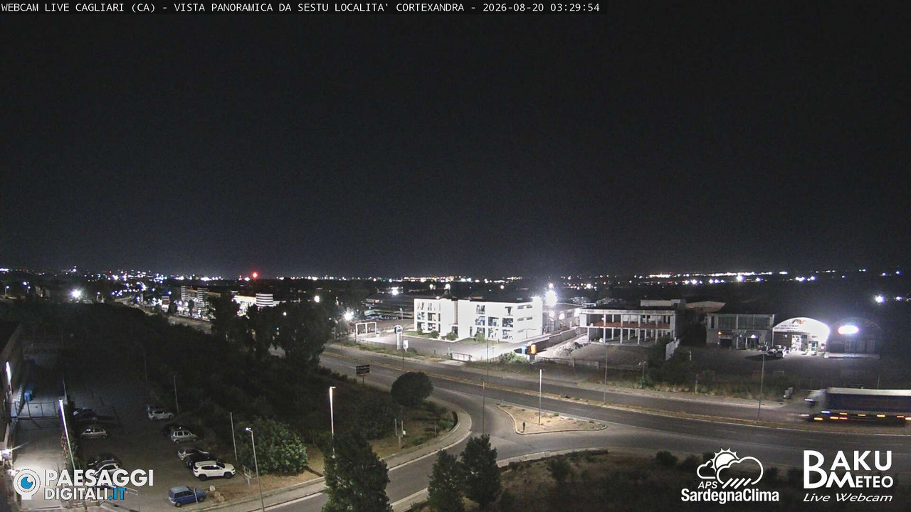 time-lapse frame, Sestu Cortexandra webcam