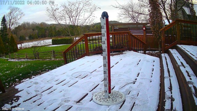 time-lapse frame, Snow Nov 20 2022 webcam