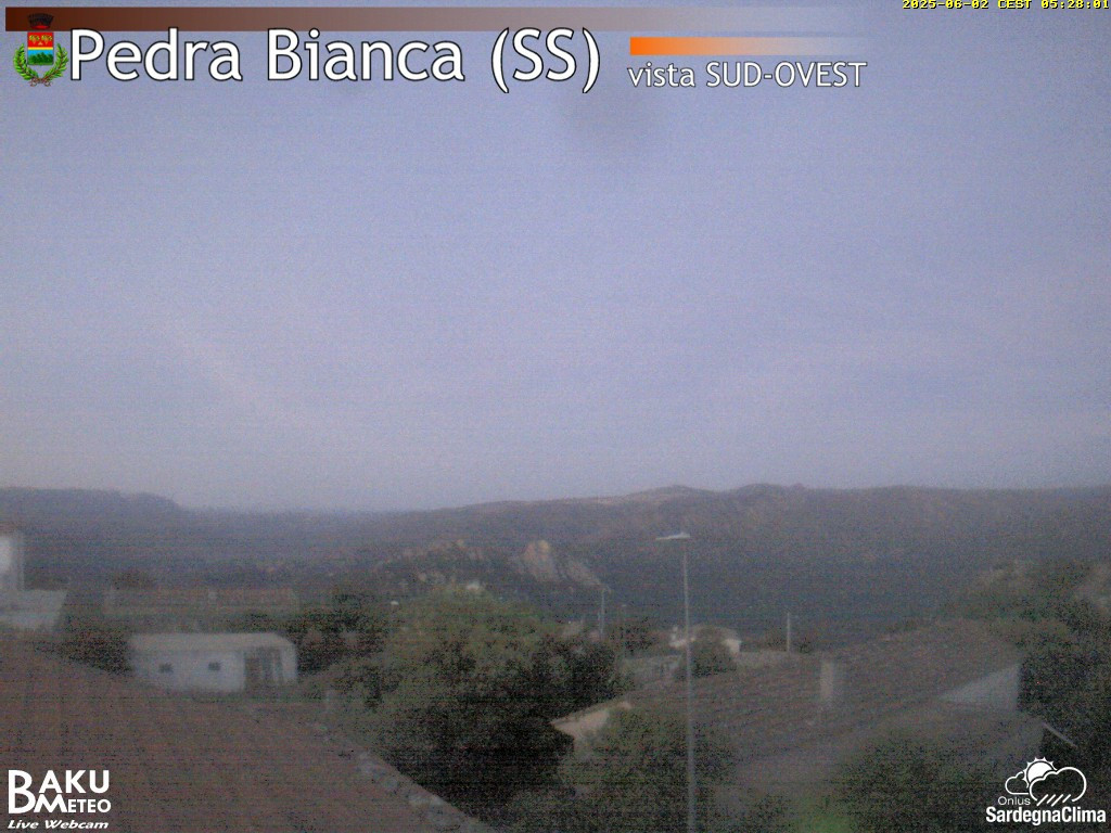 time-lapse frame, Pedra Bianca webcam