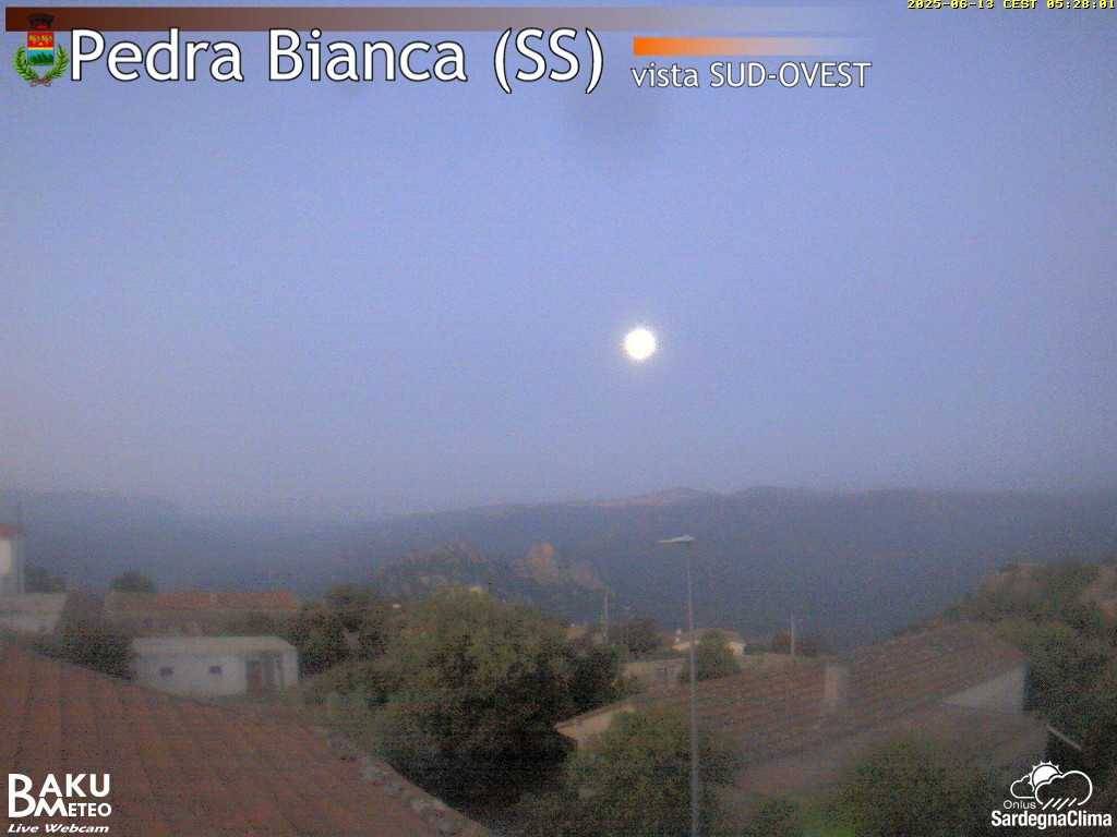 time-lapse frame, Pedra Bianca webcam