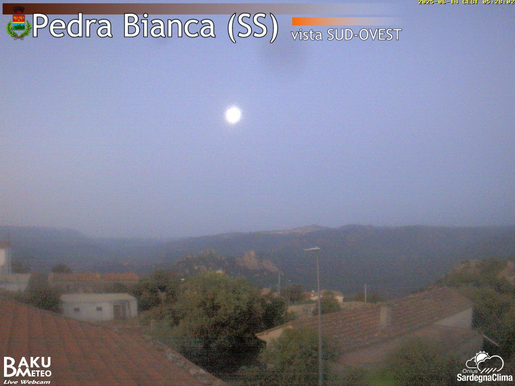 time-lapse frame, Pedra Bianca webcam