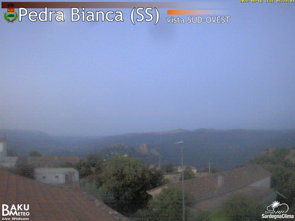 time-lapse frame, Pedra Bianca webcam