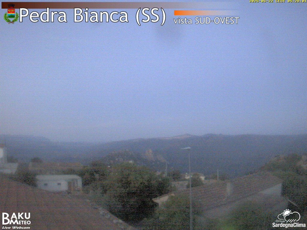 time-lapse frame, Pedra Bianca webcam