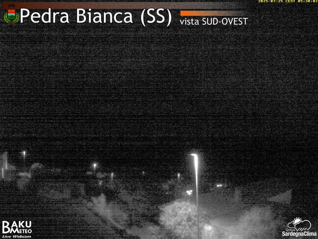 time-lapse frame, Pedra Bianca webcam