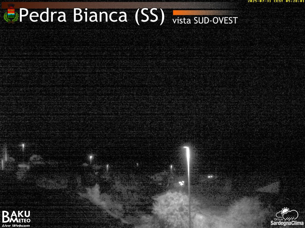 time-lapse frame, Pedra Bianca webcam