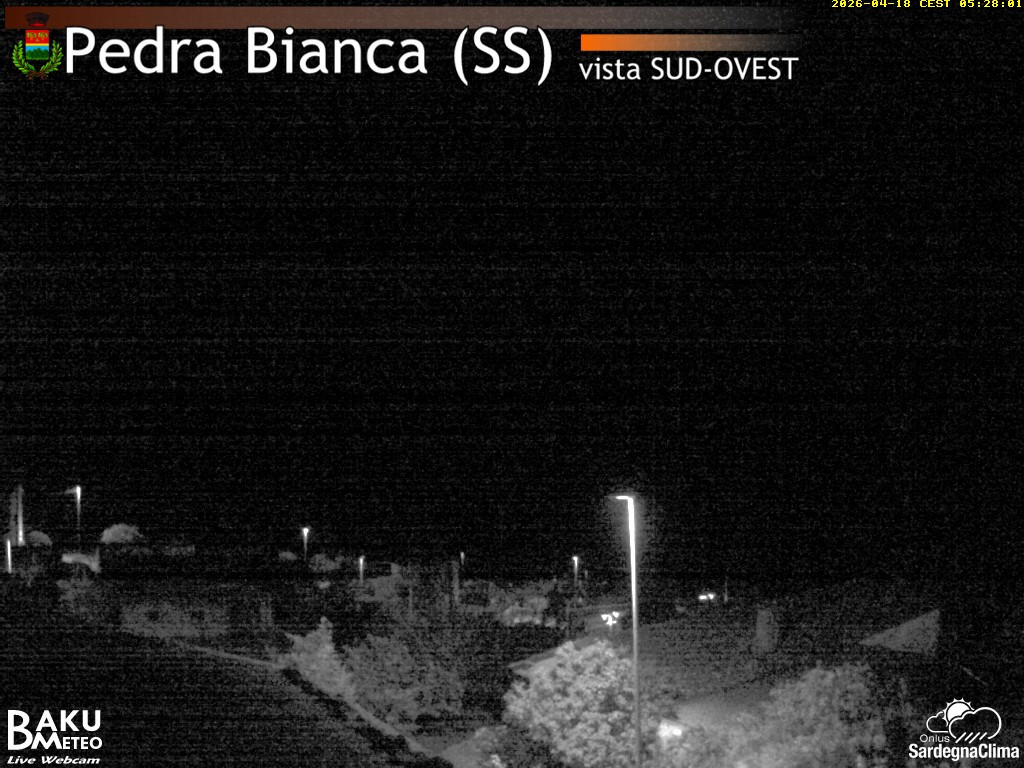 time-lapse frame, Pedra Bianca webcam