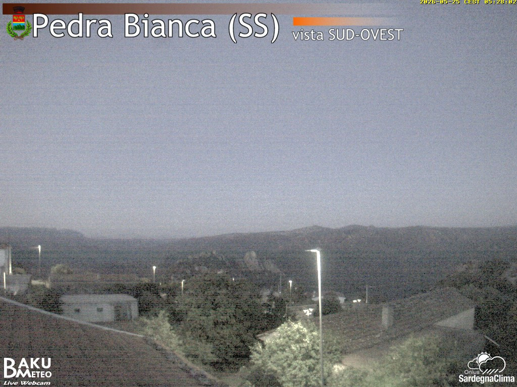 time-lapse frame, Pedra Bianca webcam