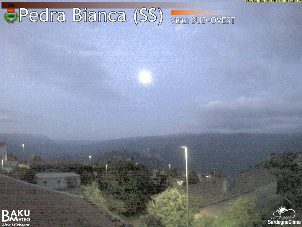 time-lapse frame, Pedra Bianca webcam