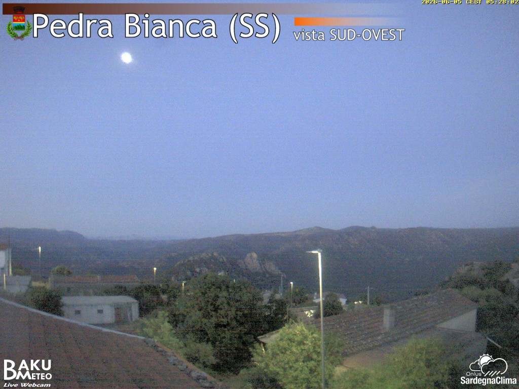 time-lapse frame, Pedra Bianca webcam