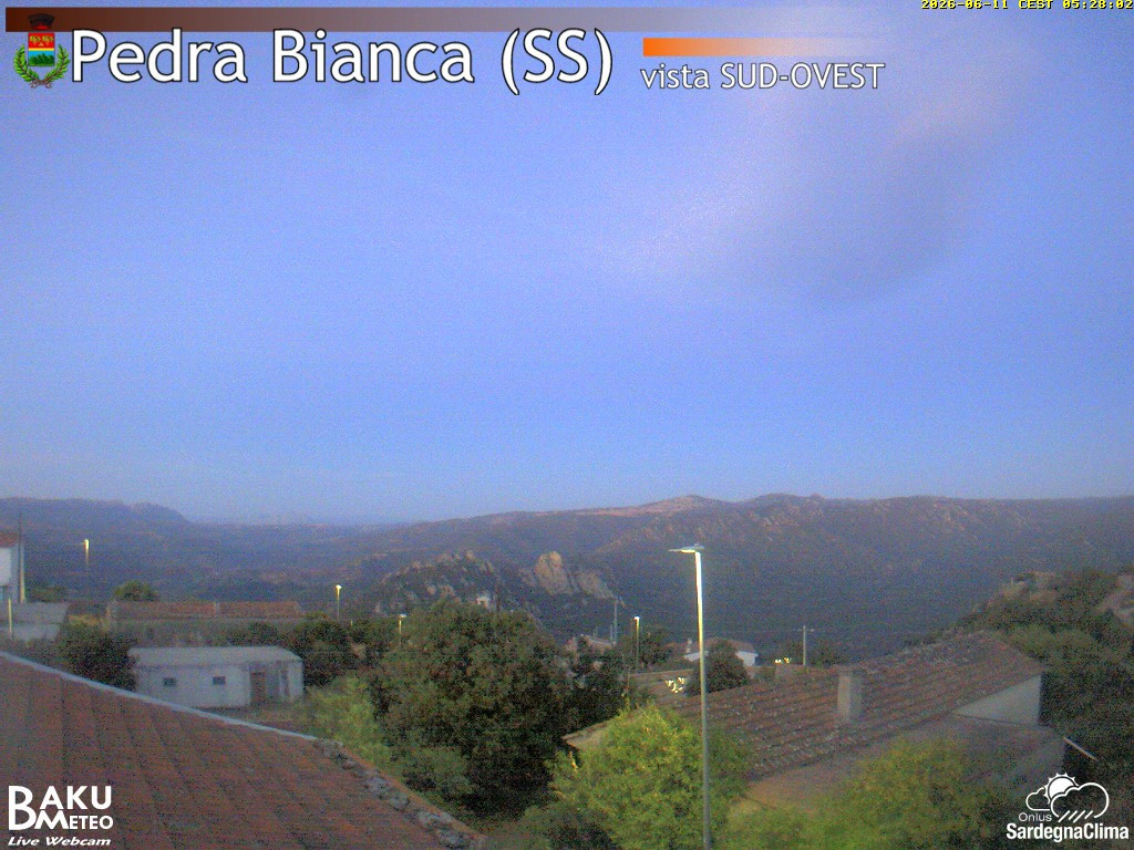 time-lapse frame, Pedra Bianca webcam