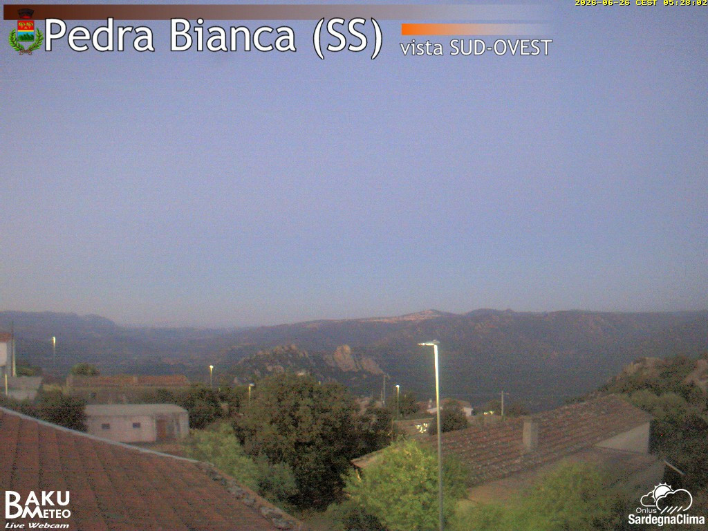 time-lapse frame, Pedra Bianca webcam