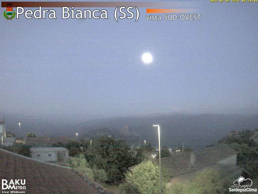 time-lapse frame, Pedra Bianca webcam