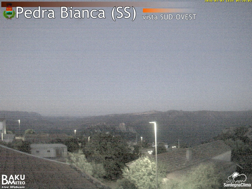 time-lapse frame, Pedra Bianca webcam