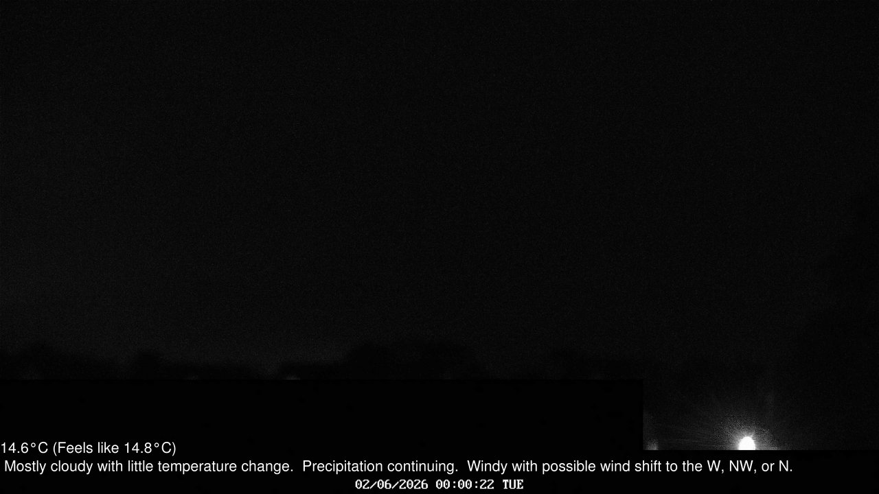 time-lapse frame, Wembury, Devon. Knighton Hill Cam webcam