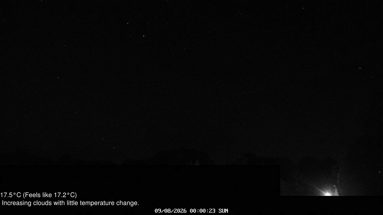 time-lapse frame, Wembury, Devon. Knighton Hill Cam webcam
