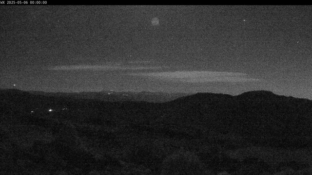 time-lapse frame, Highlands webcam