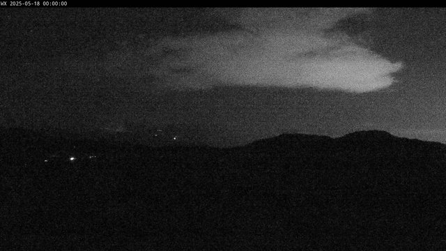 time-lapse frame, Highlands webcam