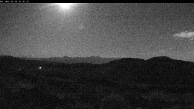 time-lapse frame, Highlands webcam