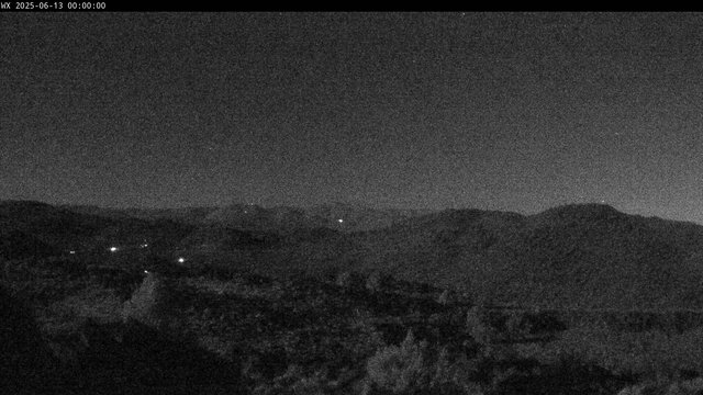 time-lapse frame, Highlands webcam