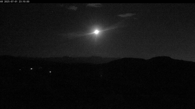 time-lapse frame, Highlands webcam