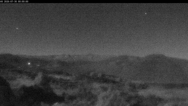 time-lapse frame, Highlands webcam