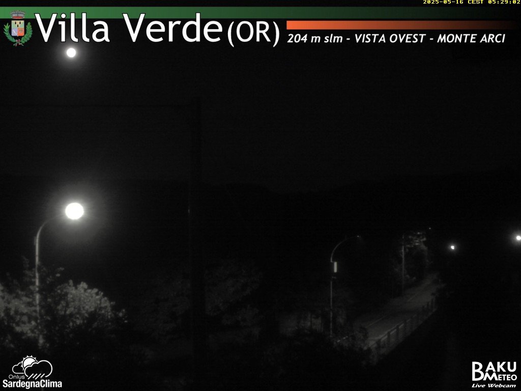 time-lapse frame, Baini Ovest webcam