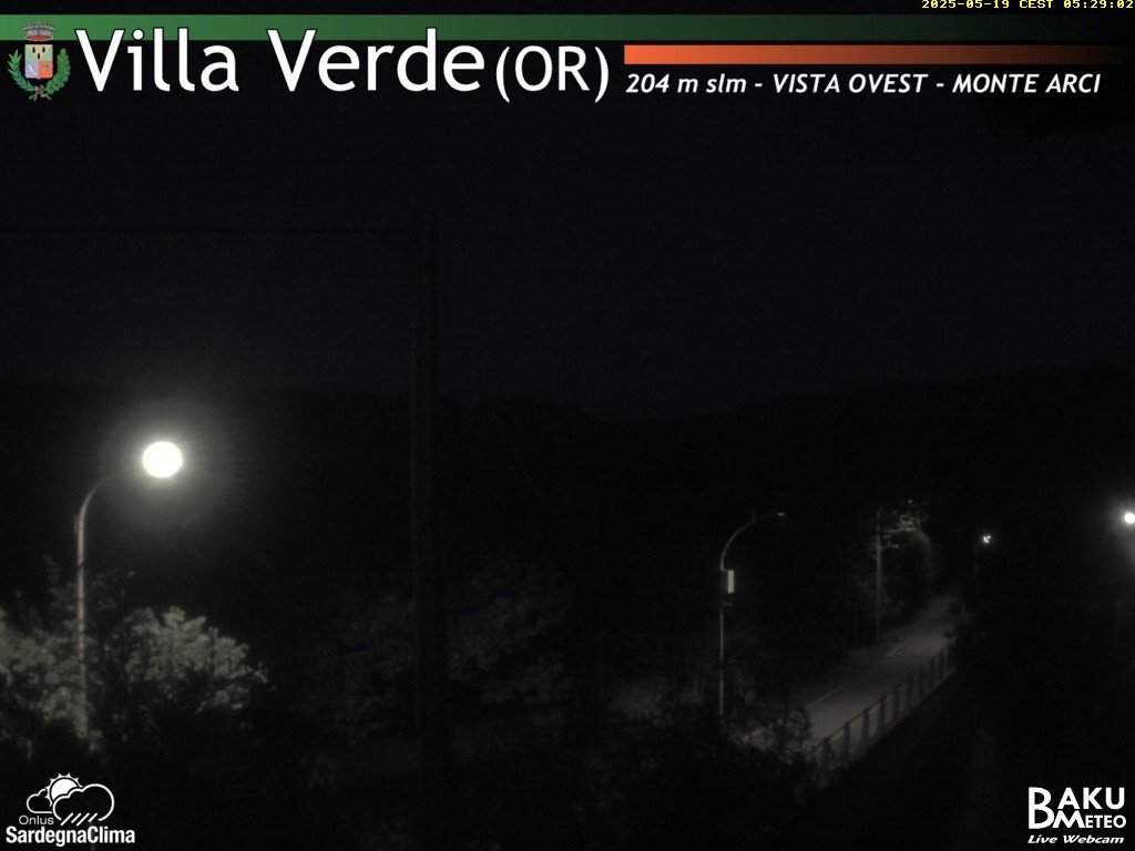 time-lapse frame, Baini Ovest webcam