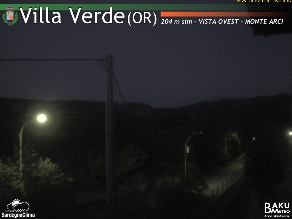 time-lapse frame, Baini Ovest webcam