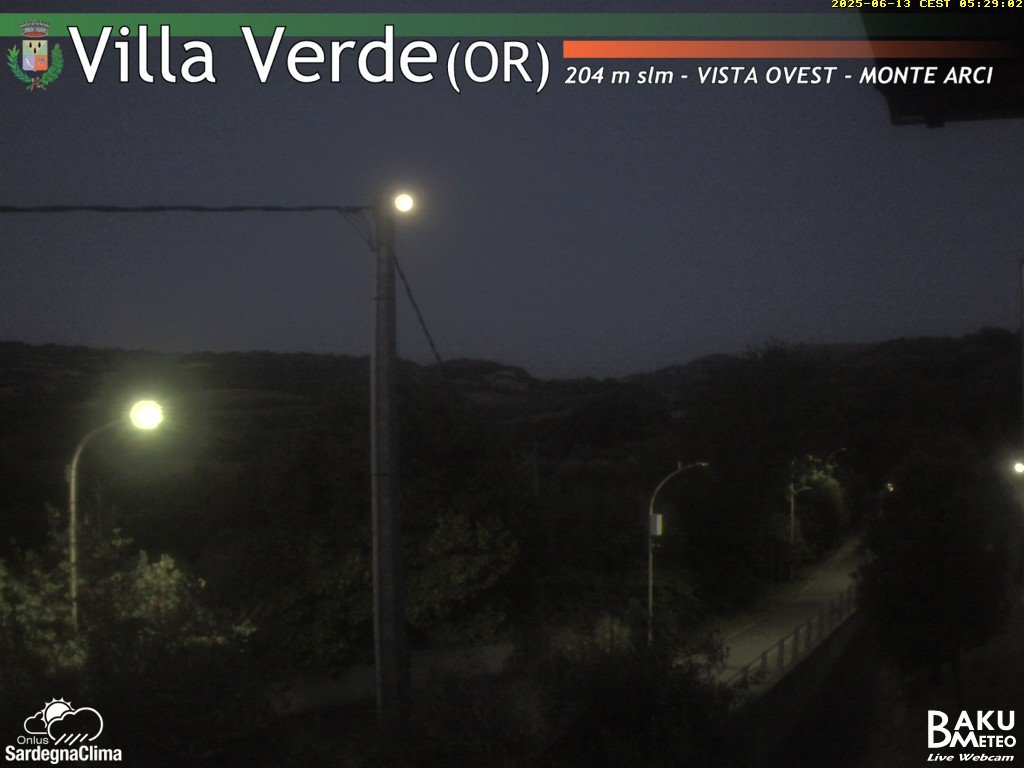 time-lapse frame, Baini Ovest webcam
