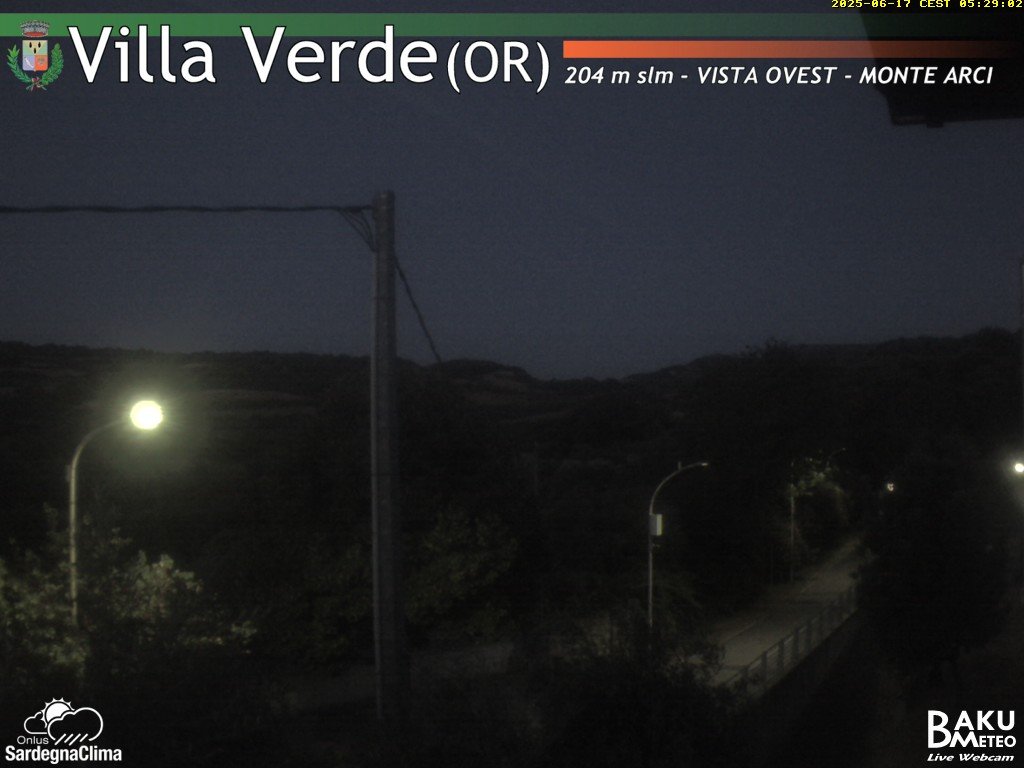 time-lapse frame, Baini Ovest webcam