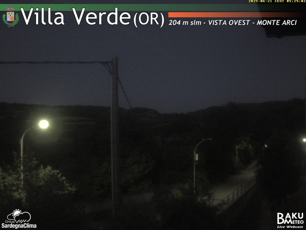 time-lapse frame, Baini Ovest webcam
