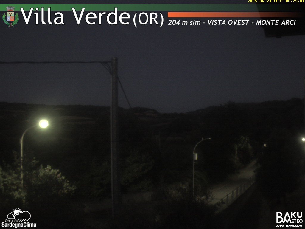 time-lapse frame, Baini Ovest webcam