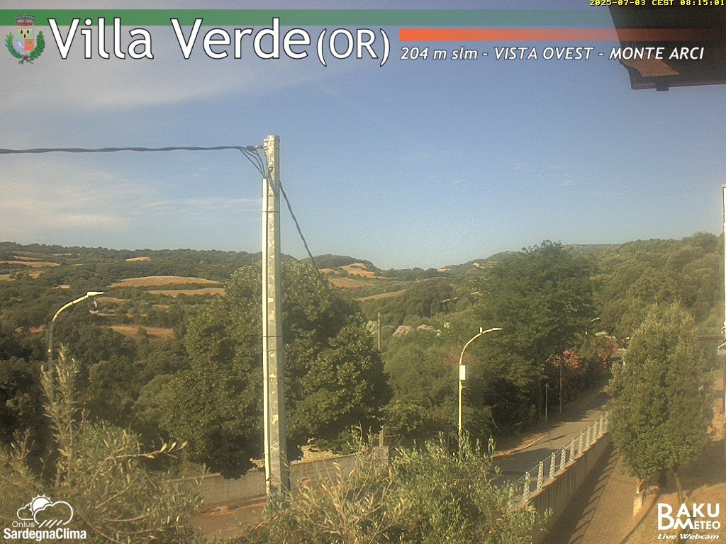 time-lapse frame, Baini Ovest webcam