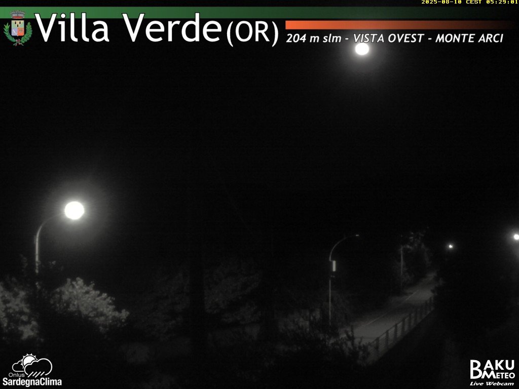 time-lapse frame, Baini Ovest webcam