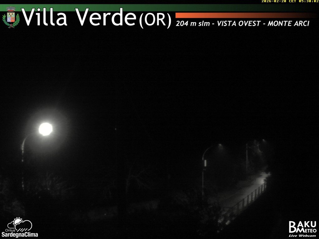 time-lapse frame, Baini Ovest webcam