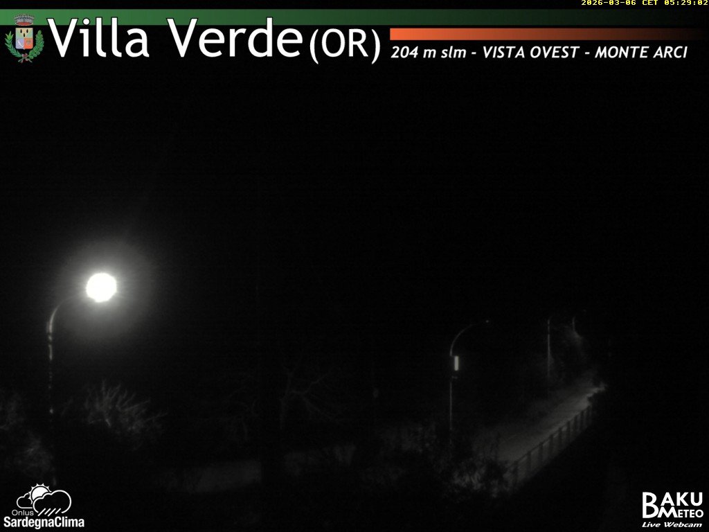 time-lapse frame, Baini Ovest webcam