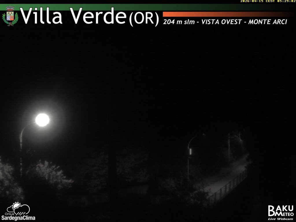 time-lapse frame, Baini Ovest webcam