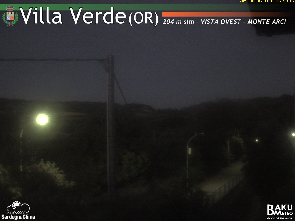 time-lapse frame, Baini Ovest webcam