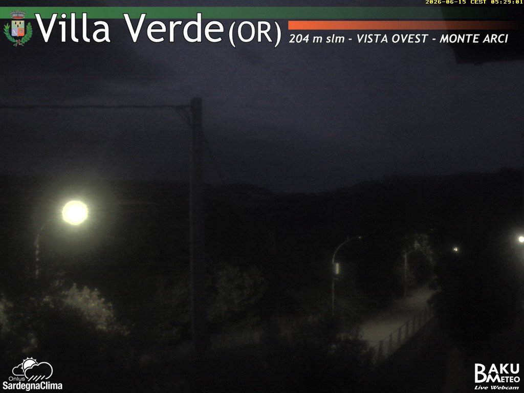 time-lapse frame, Baini Ovest webcam