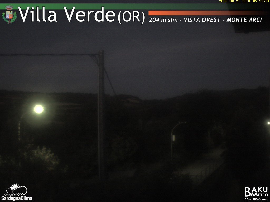 time-lapse frame, Baini Ovest webcam