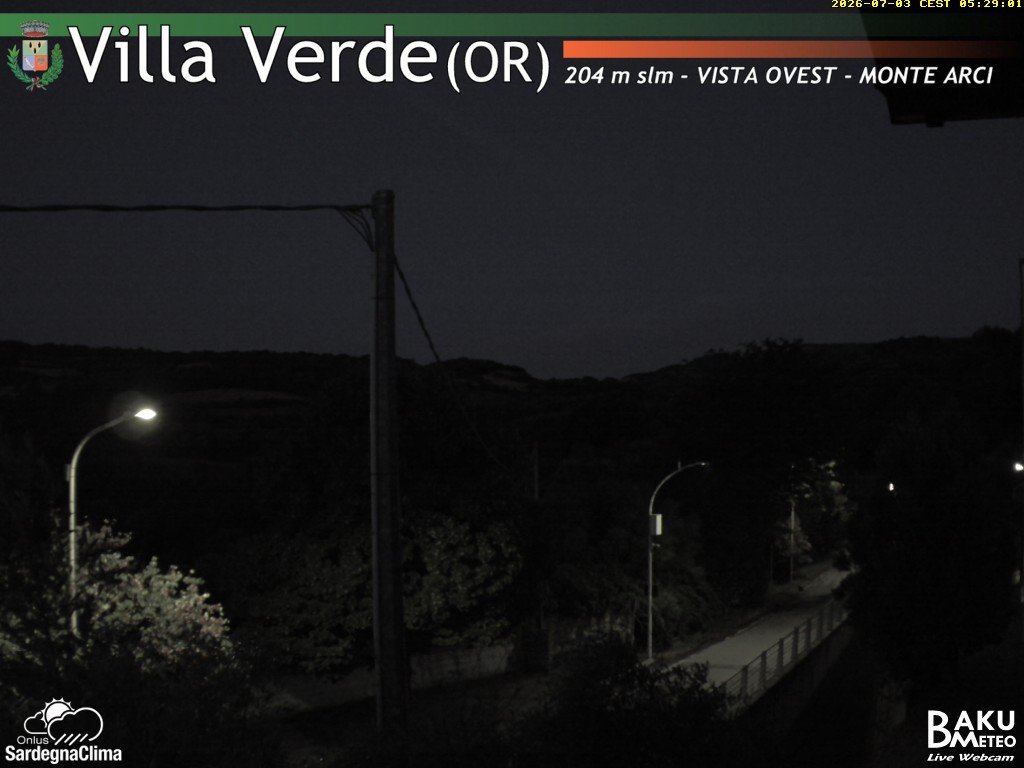 time-lapse frame, Baini Ovest webcam
